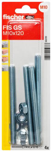 Fischer 503791 FIS GS M10 x 120 K NV Gewindeanker 120mm 12mm 1 Set
