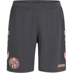 JAKO Unisex Mainz 05 Short 26/27 Ausweich, Größe S in Grau Grau