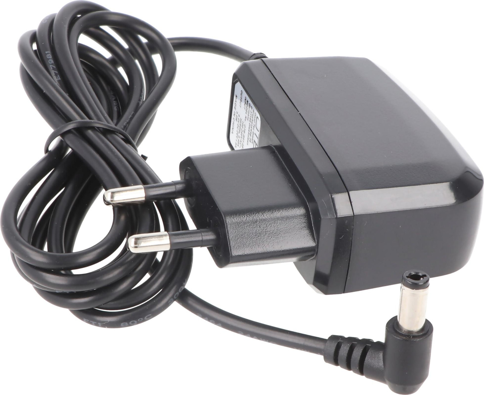 AccuCell oplader voor Nintendo Super Nintendo, SNES, Super Famicom en NES - 9V/1A - zwart