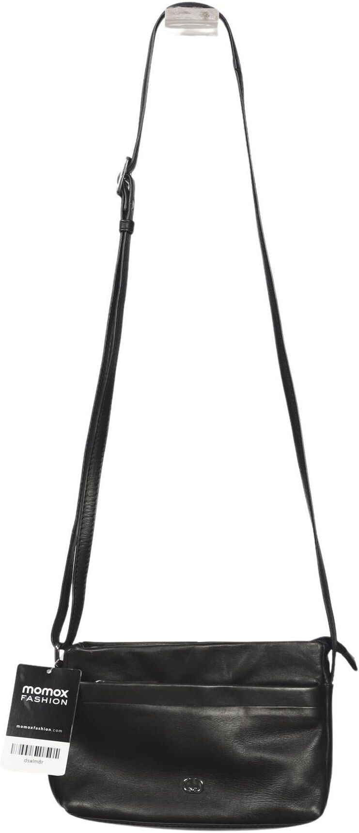 Gerry Weber Damen Handtasche klein Leder, Schwarz, Leder - Second Hand