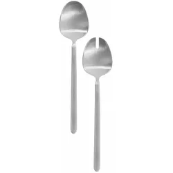blomus Salatbesteck Set Stelle Silber