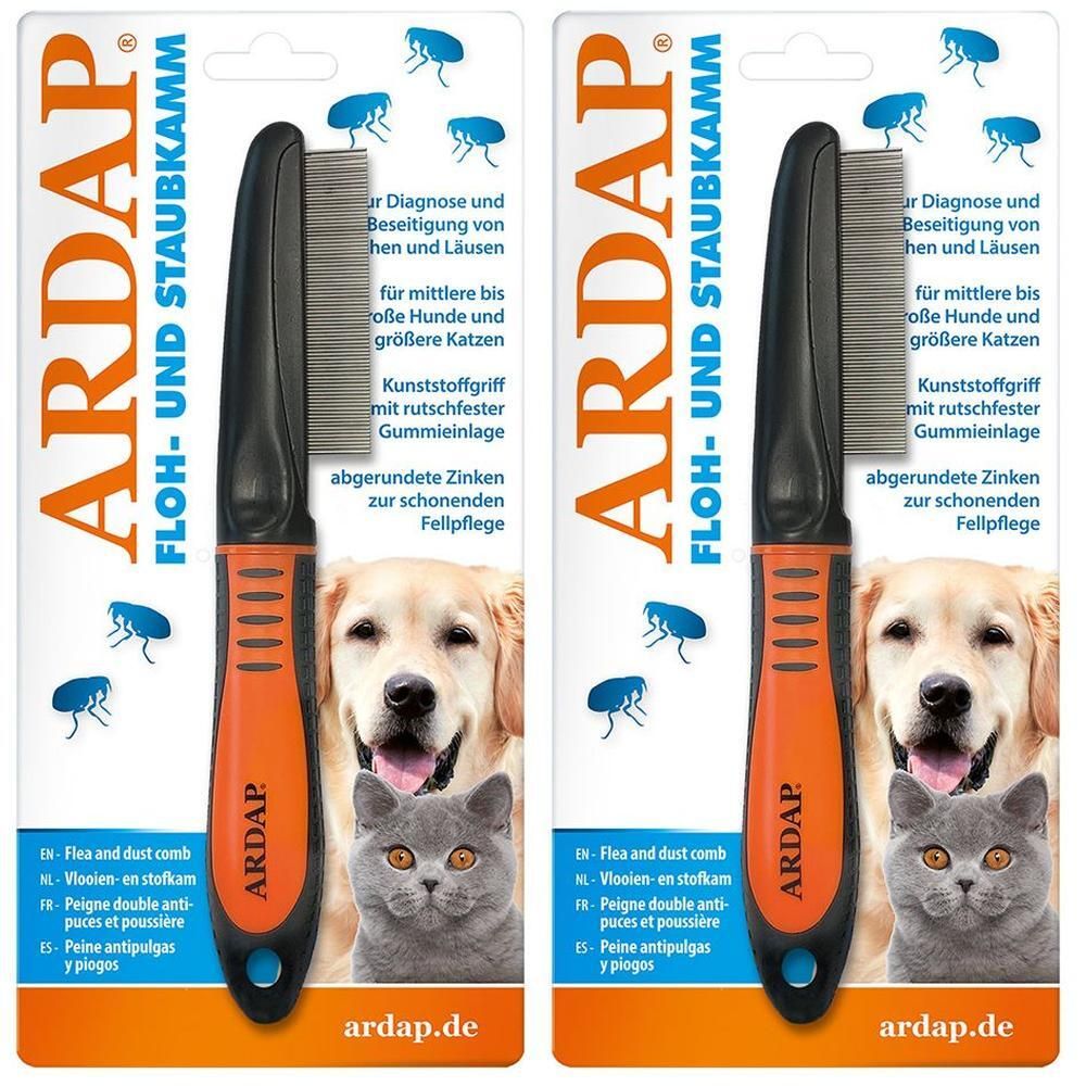 Ardap Floh- und Staubkamm 21 cm 2x 2x1 St