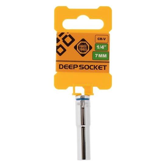 Forte tools SOCKET 1/4 7MM LONG (7 mm) (1056)