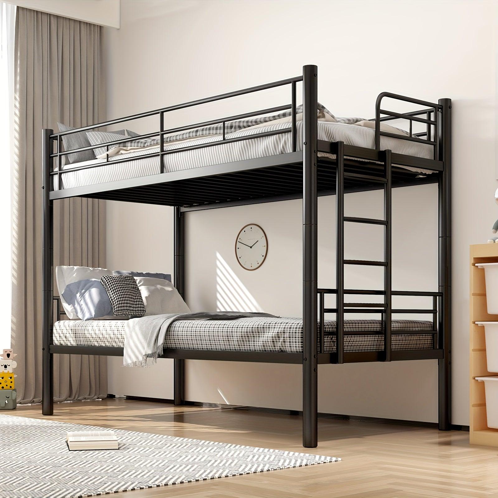 Etagenbett - Hochbett - Kinderbett - Bett für zwei Personen - Stockbett - Gemeinschaftsbetten - Mit Sicherheitsgitter