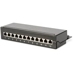 Digitus Desktop CAT 6A Patch Panel 12-port