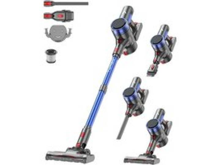 A10 Aspirateur sans Fil 55 kPa 500 W autonomie 70 Minutes écran Tactile léger et Anti-emmêlement Autonome. Convient pour Poil