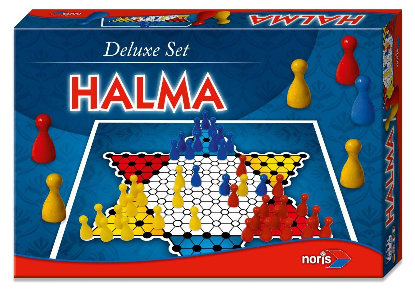 Noris Spiele Deluxe Set Halma 606101266