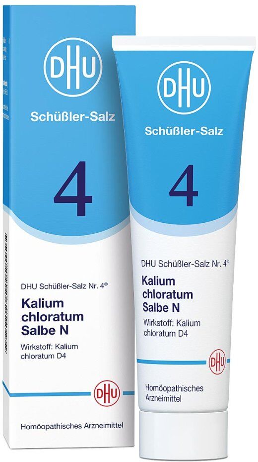 DHU Schüßler-Salz Nummer 4 Kalium chlorat. N D4 Salbe