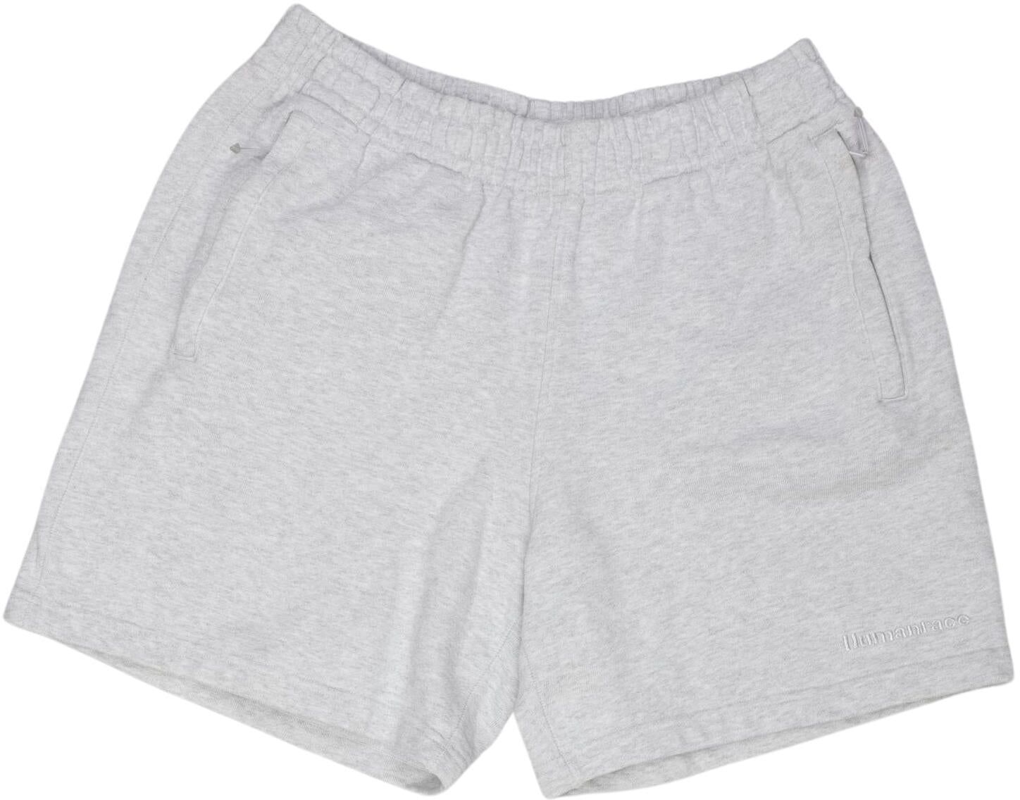 Adidas x Pharrell Williams Herren Shorts, Grau, Gr. S, Baumwolle - Second Hand