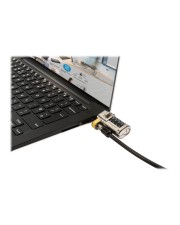 Dell cable lock Black Chrome 1.8 m Kabel 1,8 m Schwarz (8GG8X)
