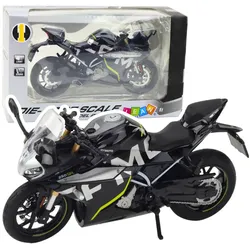Sportmotorrad-Metalllichter klingt schwarz 250 SR 1:12