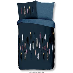 Good Morning, Bettwäsche, Feathers (Bettwäsche Set, 155 x 220 cm, 80 x 80 cm)