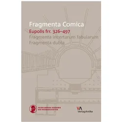 FrC 8.3 Eupolis frr. 326-497, Fachbücher von Stuart Douglas Olson