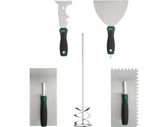 PARKSIDE® Couteau de peintre multifonction / Couteau à enduire / Plantoir / Mélangeur de peinture et d'enduit / Truelle crantée