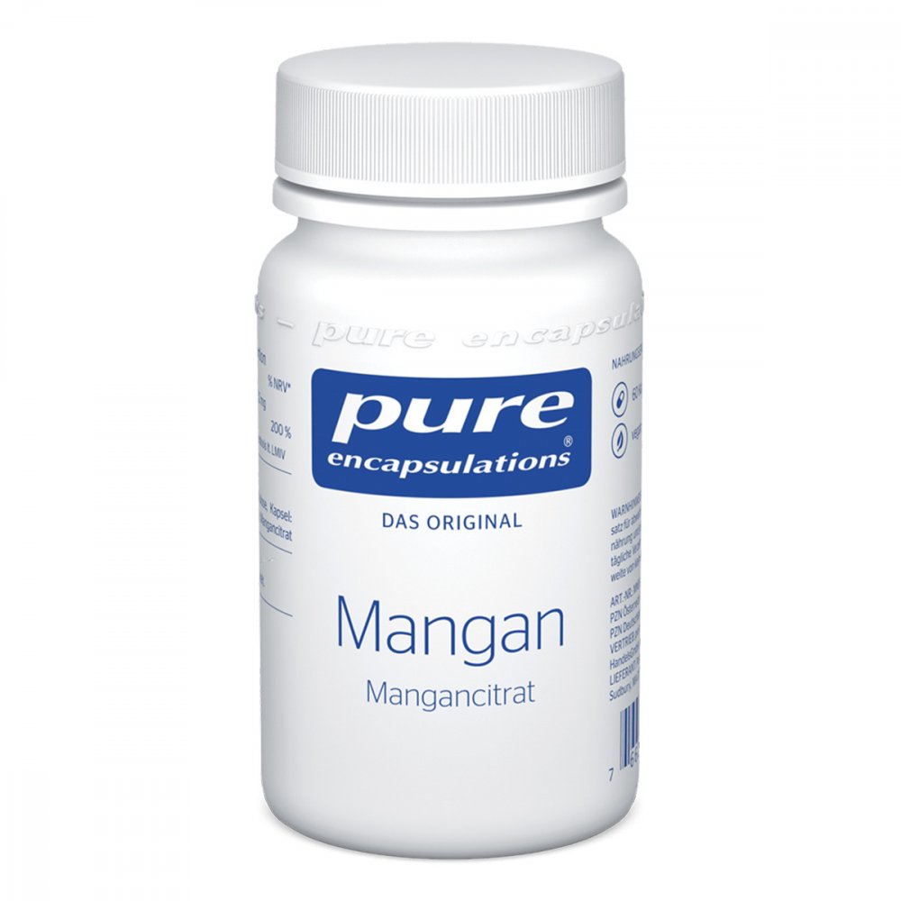 pro medico GmbH Pure Encapsulations Mangan Mangancitrat Kapseln 05132433