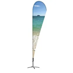 Showdown Displays Fahnenmast »Beachflag Alu Tropfen 400 cm« - ohne Bezug