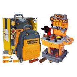 Lean Toys Rinkinys Tools In An Orange Ball Werkstattrucksack (LT8520)