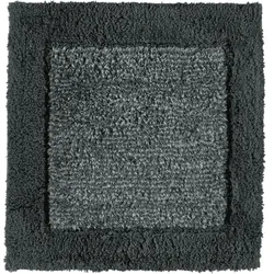 Two-Tone Badezimmer-Teppich 60 x 60 cm dunkelgrau