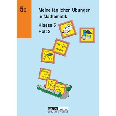 Meine täglichen Übungen in Mathematik - 5. Schuljahr, Taschenbuch von Günter Liesenberg,Jochen Kreusch,Michael Unger, Duden Schulbuch,