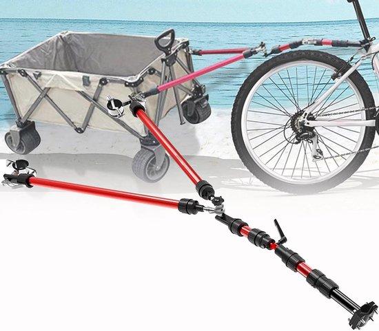 Fahrrad Anhänger Zughaken Armkupplung, Universal Fahrrad Zughaken Adapter für Fracht, Haustiere, Kinder, schwere Arbeit