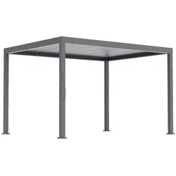 Pergola Core Anthrazit mit LED