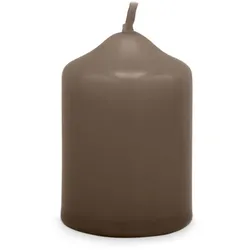 Votivkerze Getaucht 4tlg. Wachs Braun