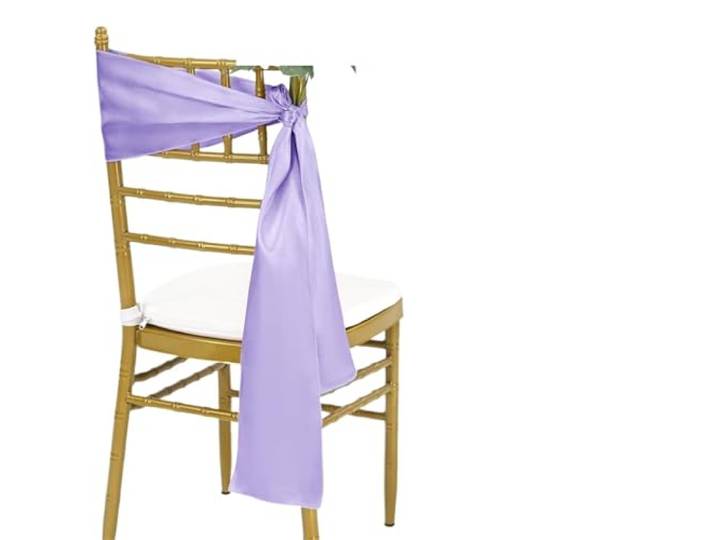 Stuhlschleifen für Hochzeiten 10/50 stücke Satin Stuhl Schärpen Bogen Hochzeit Knoten Band Krawatten for Party Event Hotel Bankett Liefert Hause Dekorationen(Purple,50pcs)