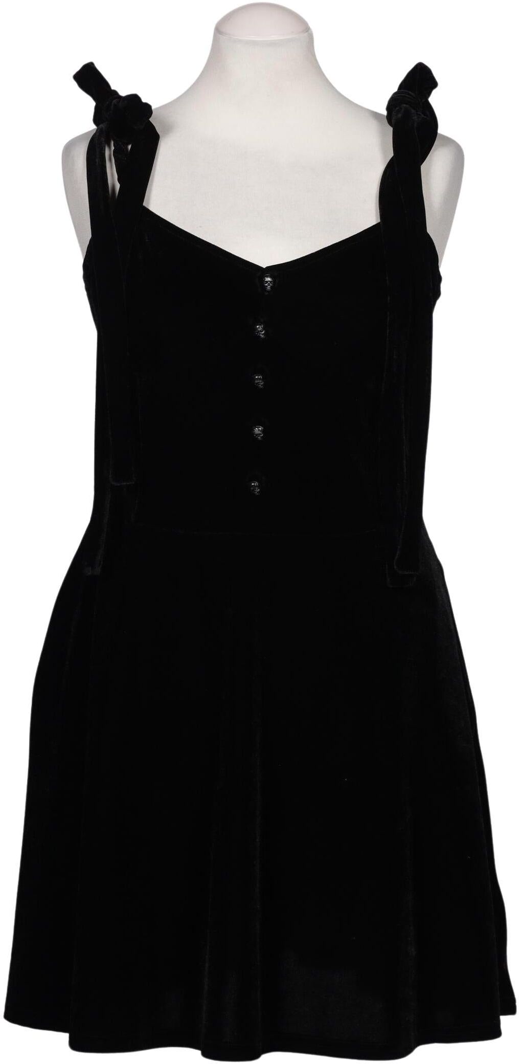 Killstar Damen Kleid, Schwarz, Gr. M, Synthetik / Elasthan - Second Hand