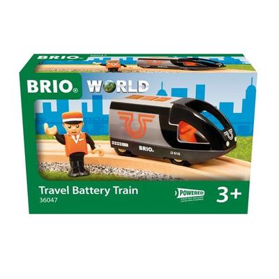BRIO World - Orange-schwarzer Reisezug