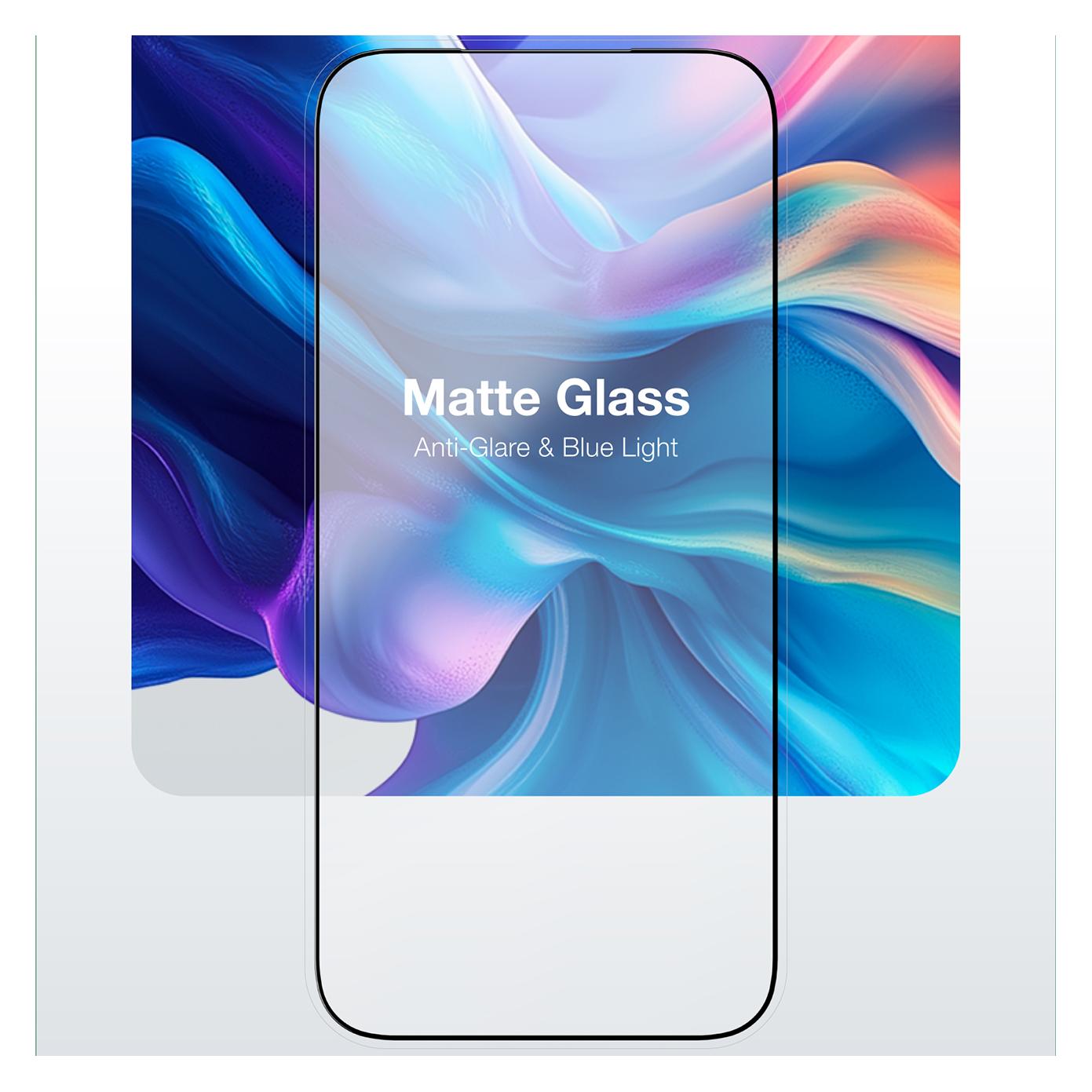 Amazingthing Radix Matte Tempered Glass für iPhone 17 Pro (1 Stk., Apple iPhone 17 Pro) (61963056)