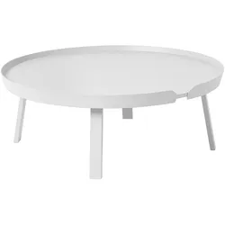Muuto Around Couchtisch, Ø 95 cm, weiß