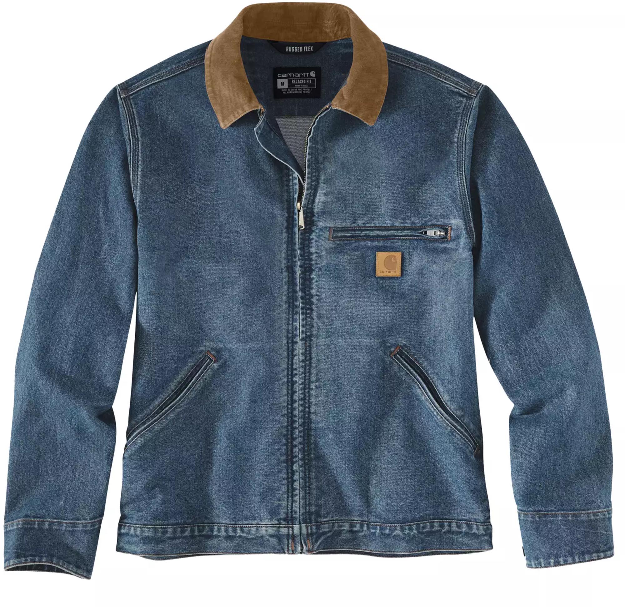 Carhartt Denim Detroit Jacke 107327-HT6-S008