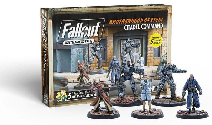 Modiphius Fallout Wasteland Warfare Brotherhood of Steel Citadel Commando