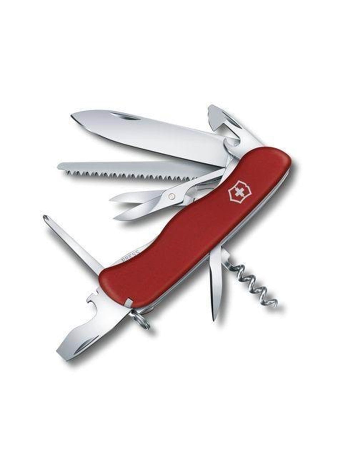 Victorinox OUTRIDER Locking Blade Swiss Army Knife - Red - 111mm Linear Lock