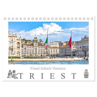 Friaul-Julisch Venetien - Triest (Tischkalender 2027 DIN A5 quer), CALVENDO Monatskalender