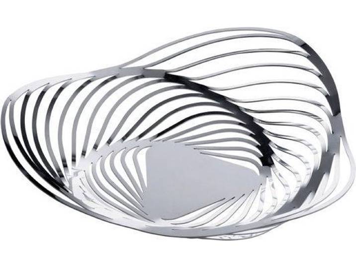 Alessi Trinity basket stainless steel 33cm