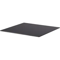 Oviala Business Tischplatte Laminat 60x60 cm schwarz opera - Oviala