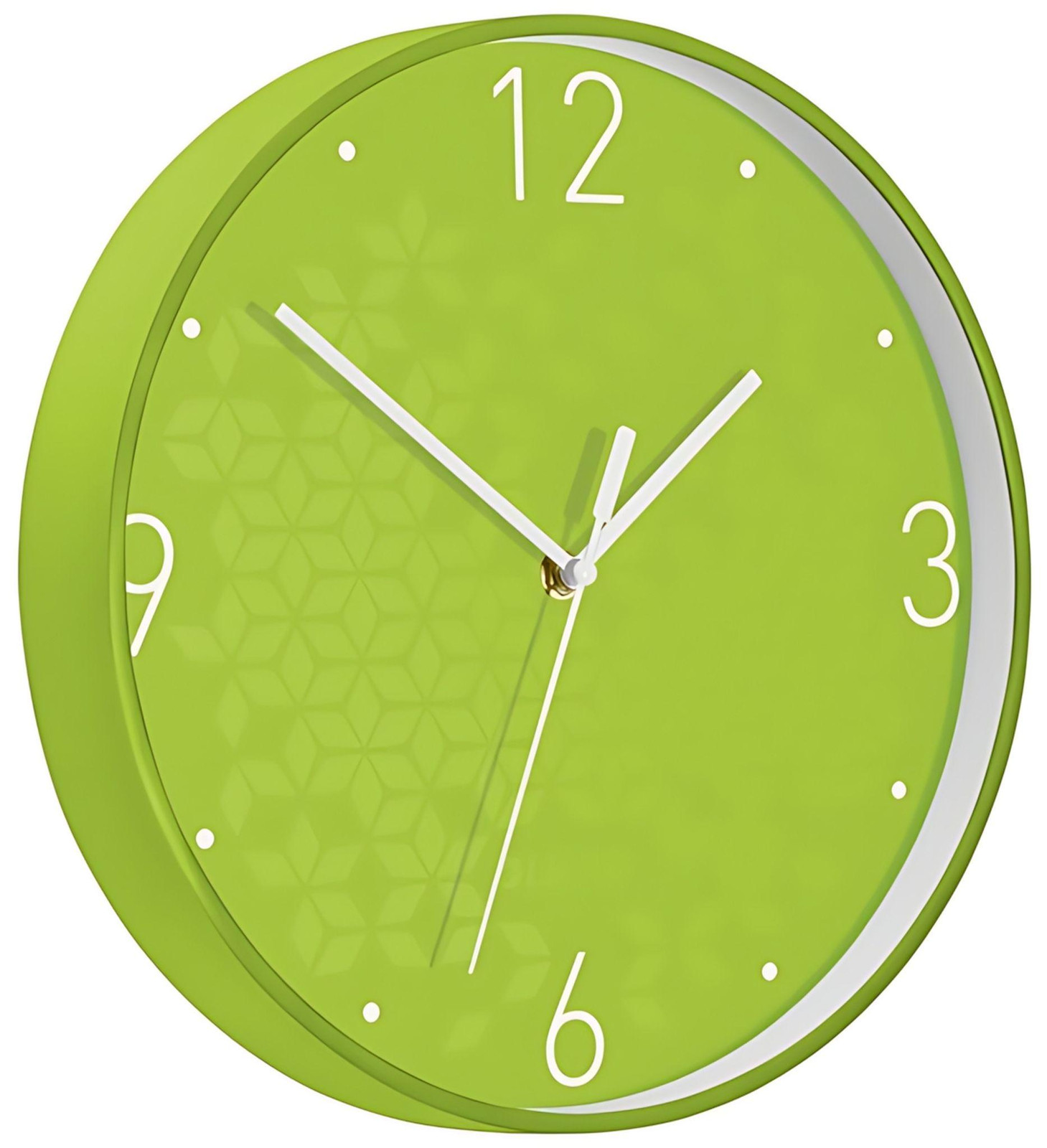 Leitz Wandklok WOW met quartz uurwerk, groen