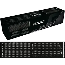 GOAT Darts Dartmatte black/white 80x285 cm