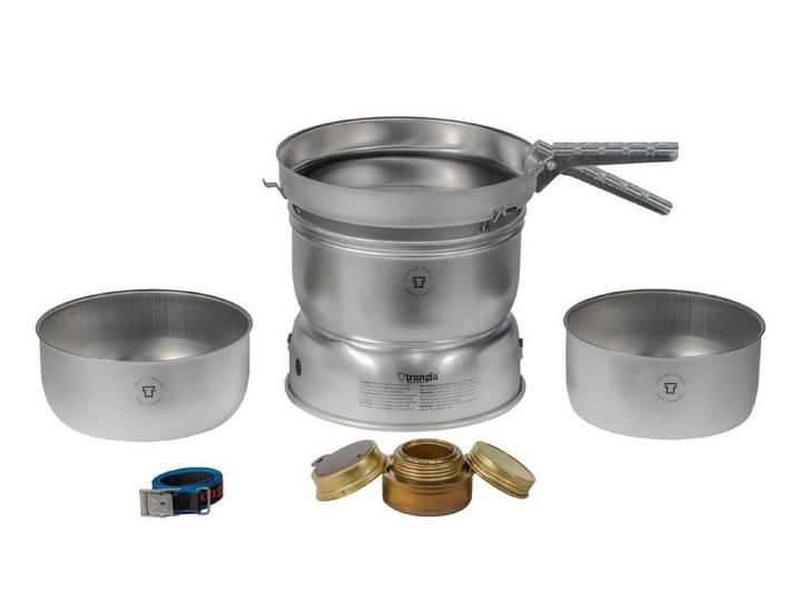 Trangia Gaskocher Trangia Sturmkocher groß UL Alu/Duossal Töpfe+Pfanne
