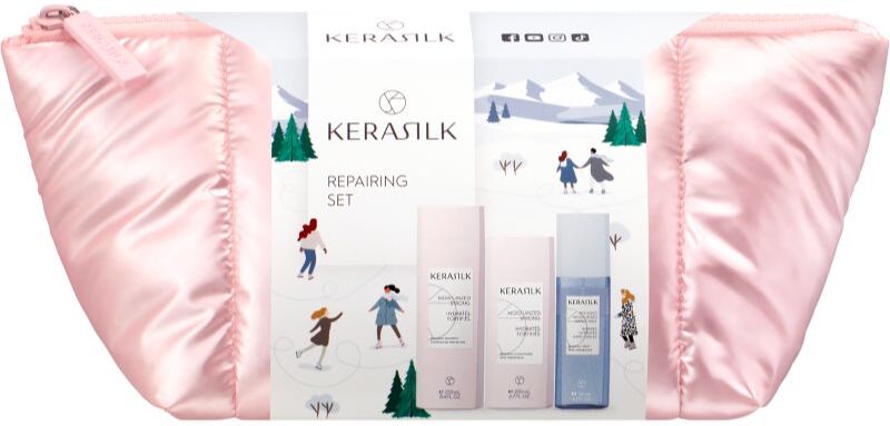 KERASILK Essentials Repairing Set 2026 coffret cadeau pour cheveux secs et abîmés