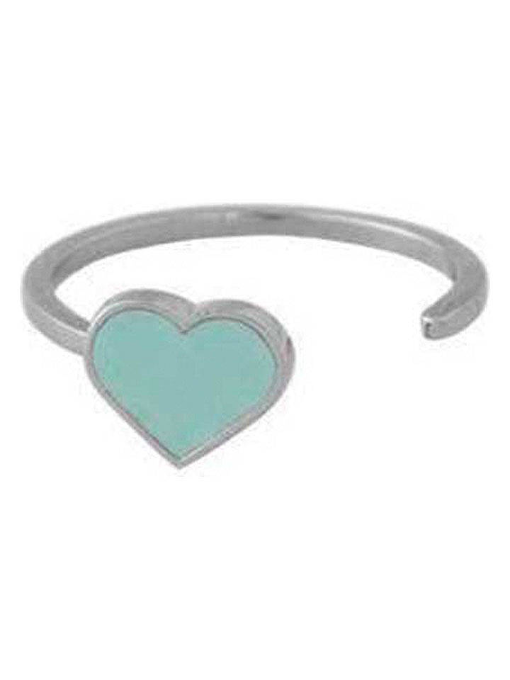 Design Letters Silber-Ring ''Heart'' - onesize