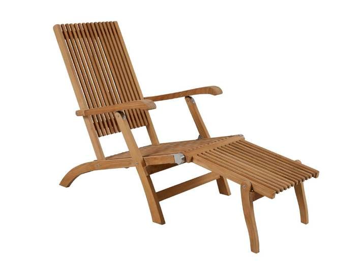 Brafab Julita Liegestuhl Teak natur klappbar