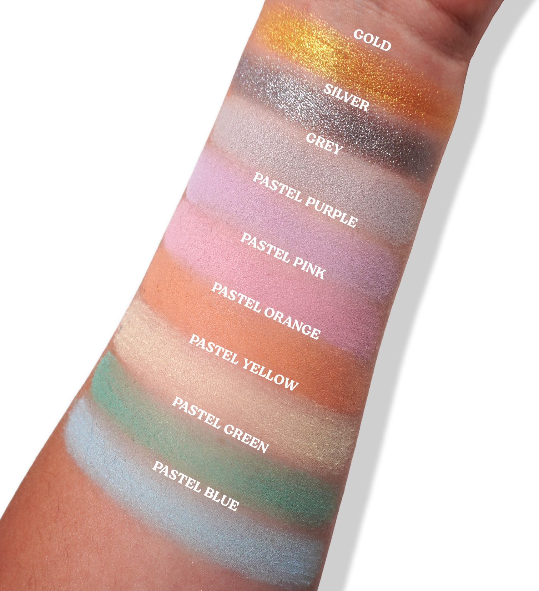 Spectra Set Pastel Bundle - Colourful Pressed Powder - Glisten Cosmetics
