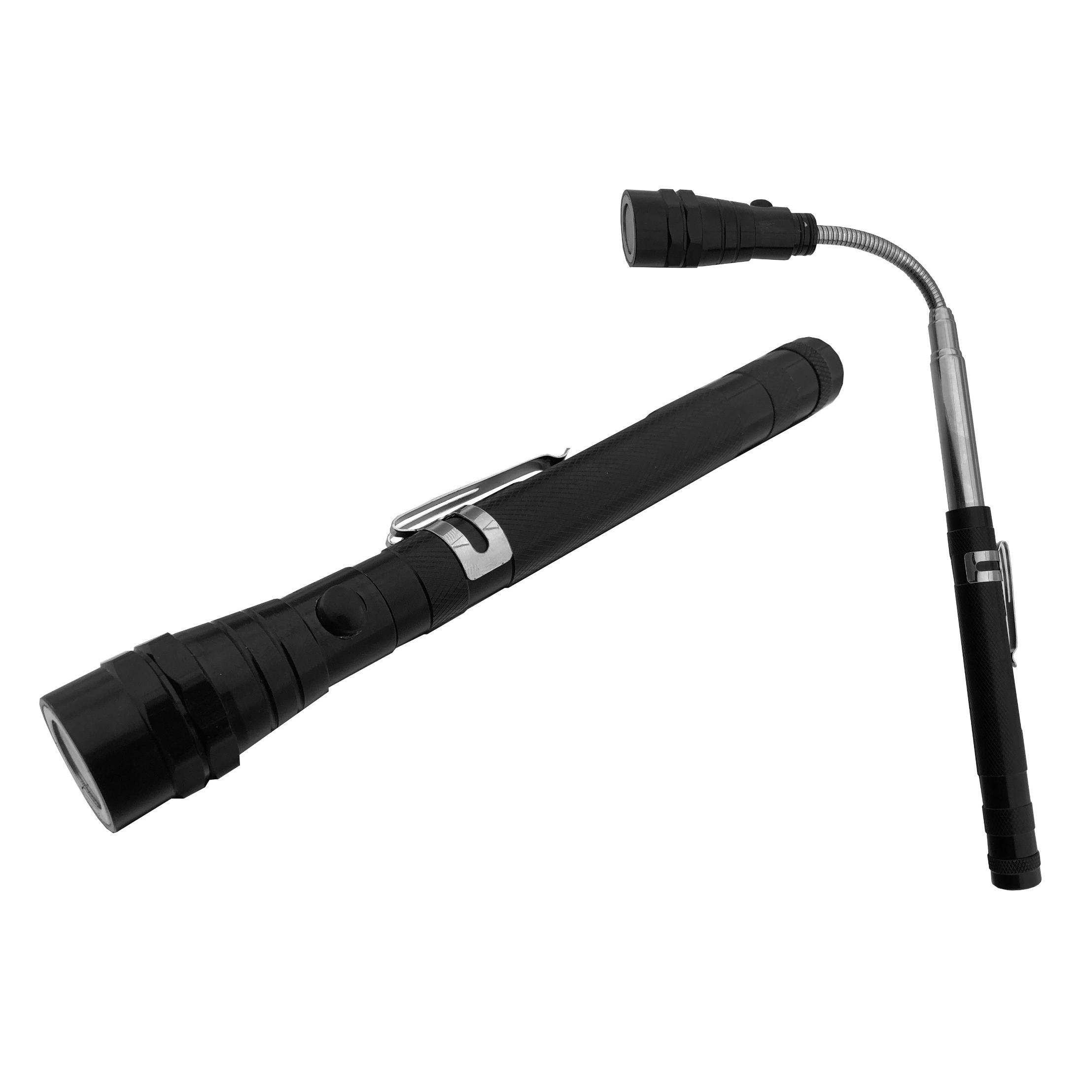 Entac Taschenlampe Teleskophals 1W Alu (17 cm, 30 lm) (EFL-1W-FLEX-ALU)