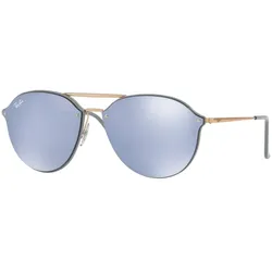 Ray-Ban 0RB4292N BLAZE DOUBLEBRIDGE 63261U Grau Gr. 62/14 (mit Sehstärke)