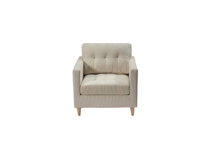 ebuy24 Sessel Sandfarben, 80x82x84 cm, Wohnzimmer, Sessel, Polstersessel