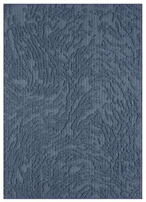 Terra by Obeetee Nimes Topo Relief Rug