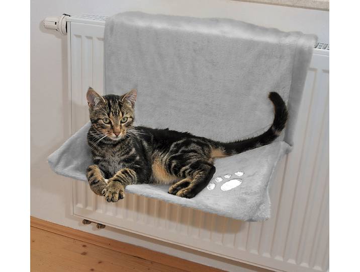 Couchette pour radiateur Luay 30 x 30 x 47cm Gris