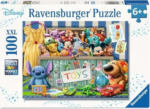 Ravensburger Kinderpuzzle Disney Pixar - Spielzeugsammlung (100 Teile)